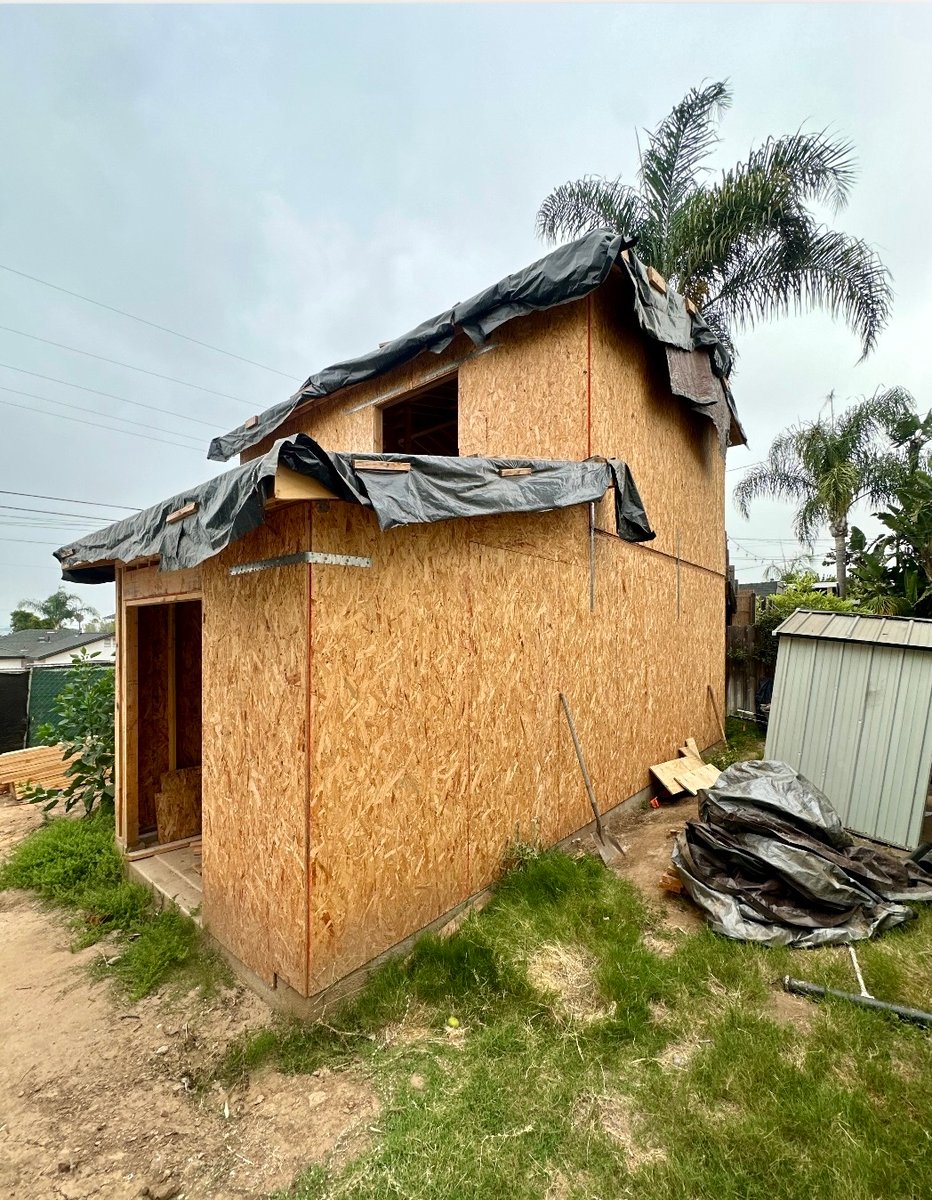 2 story ADU under construction